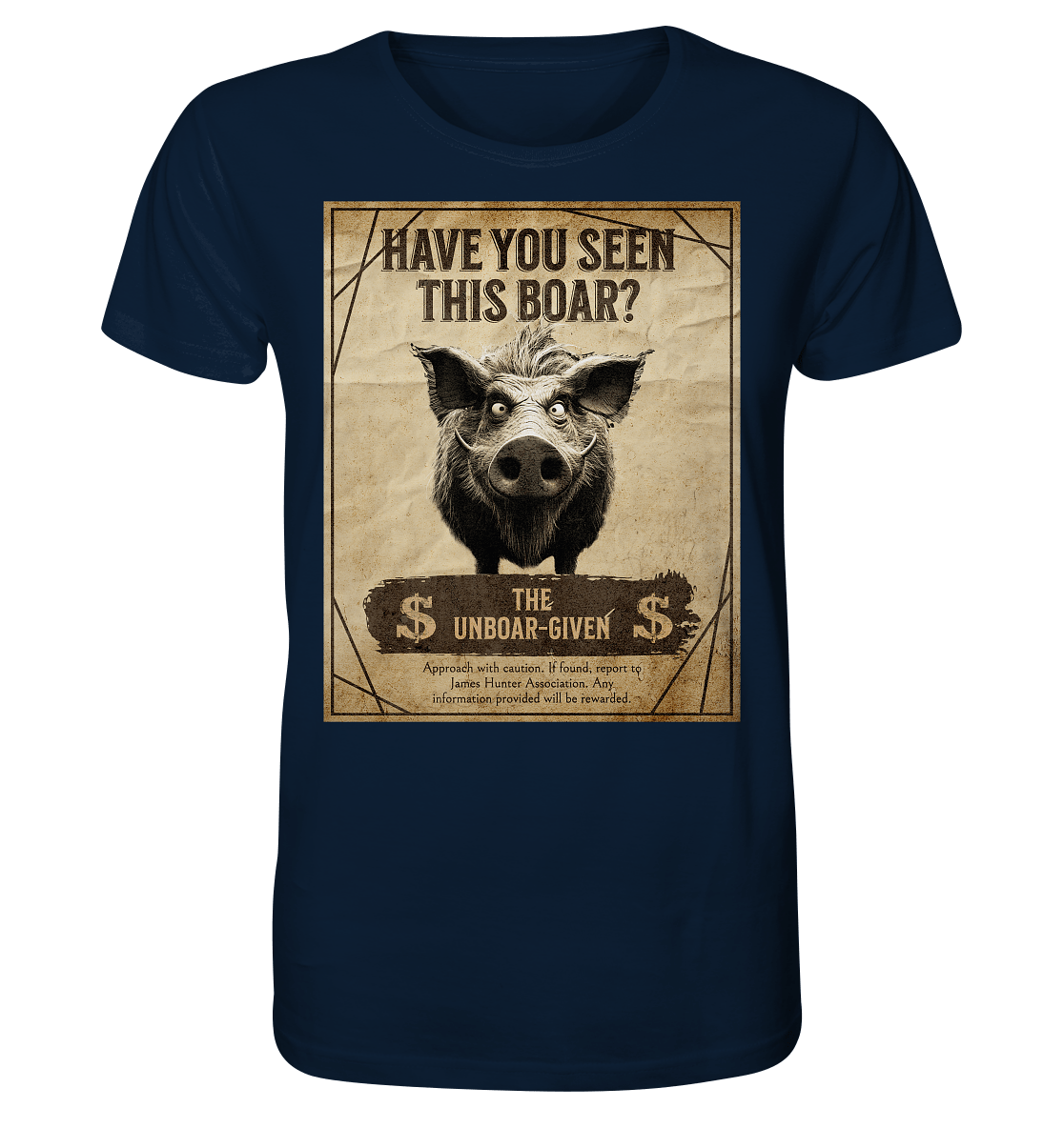 WANTED: Wild, Wreckless & On the Run - Organic Shirt