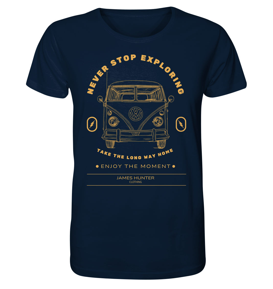 Never Stop Exploring - Organic Shirt
