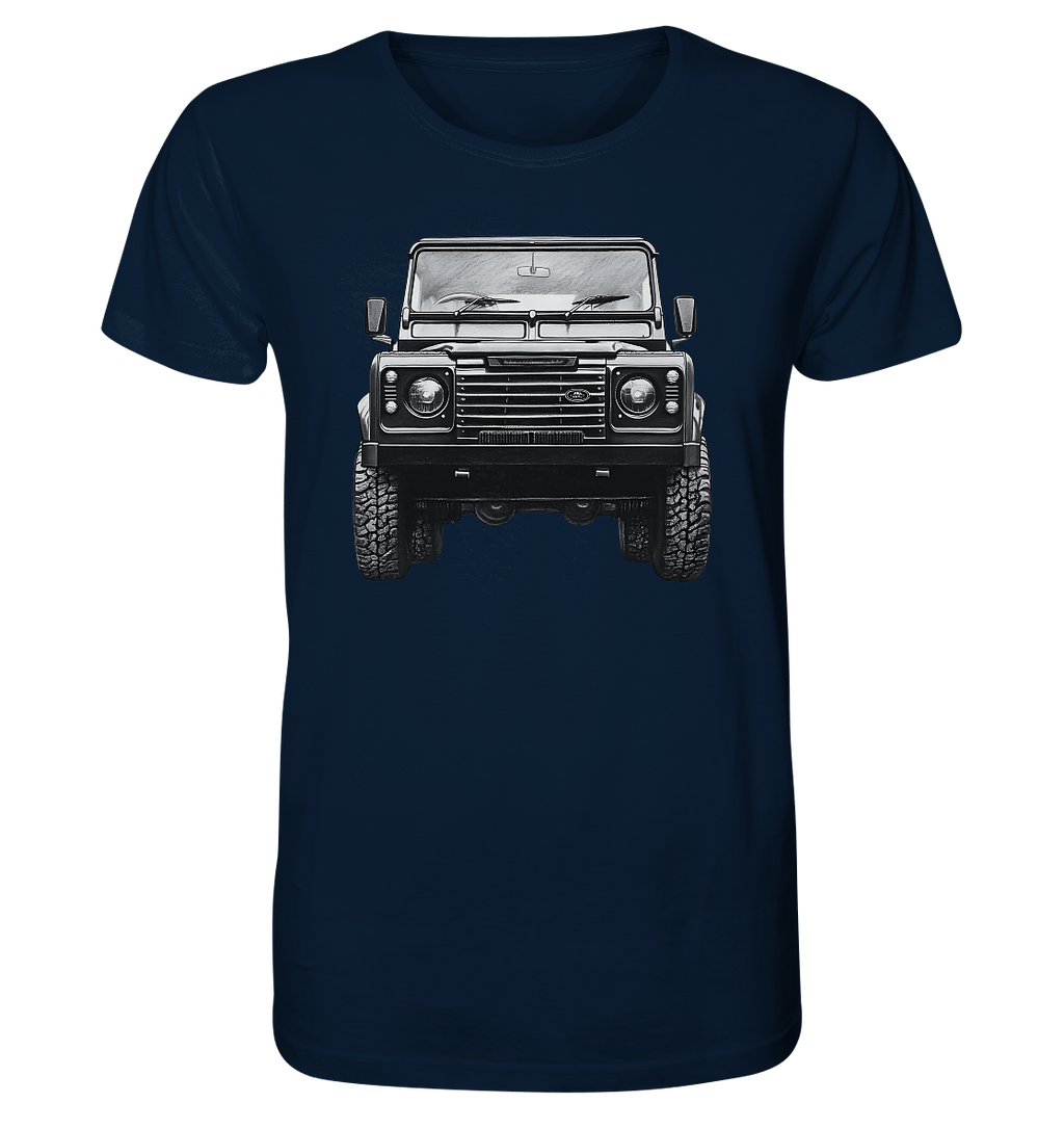 Not lost, just exploring - Defender Style ! - Organic Shirt