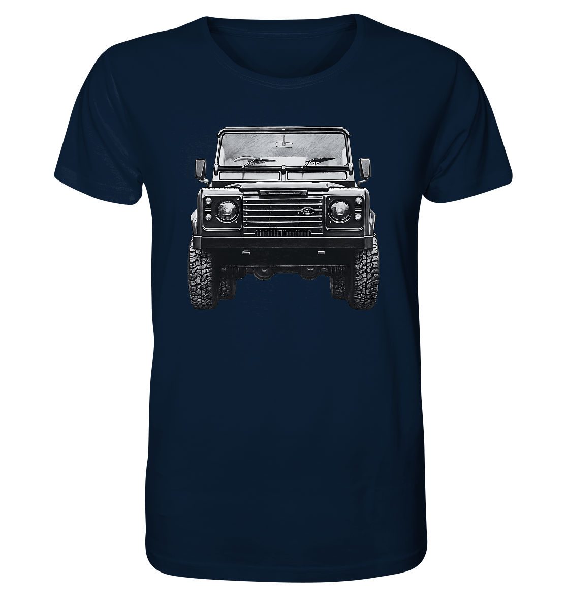 Not lost, just exploring - Defender Style ! - Organic Shirt