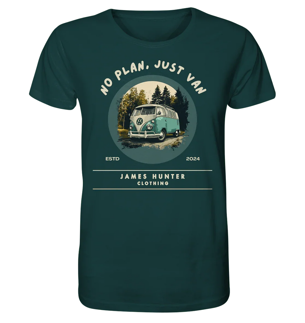 Pas de plan, juste une camionnette - T-shirt bio
