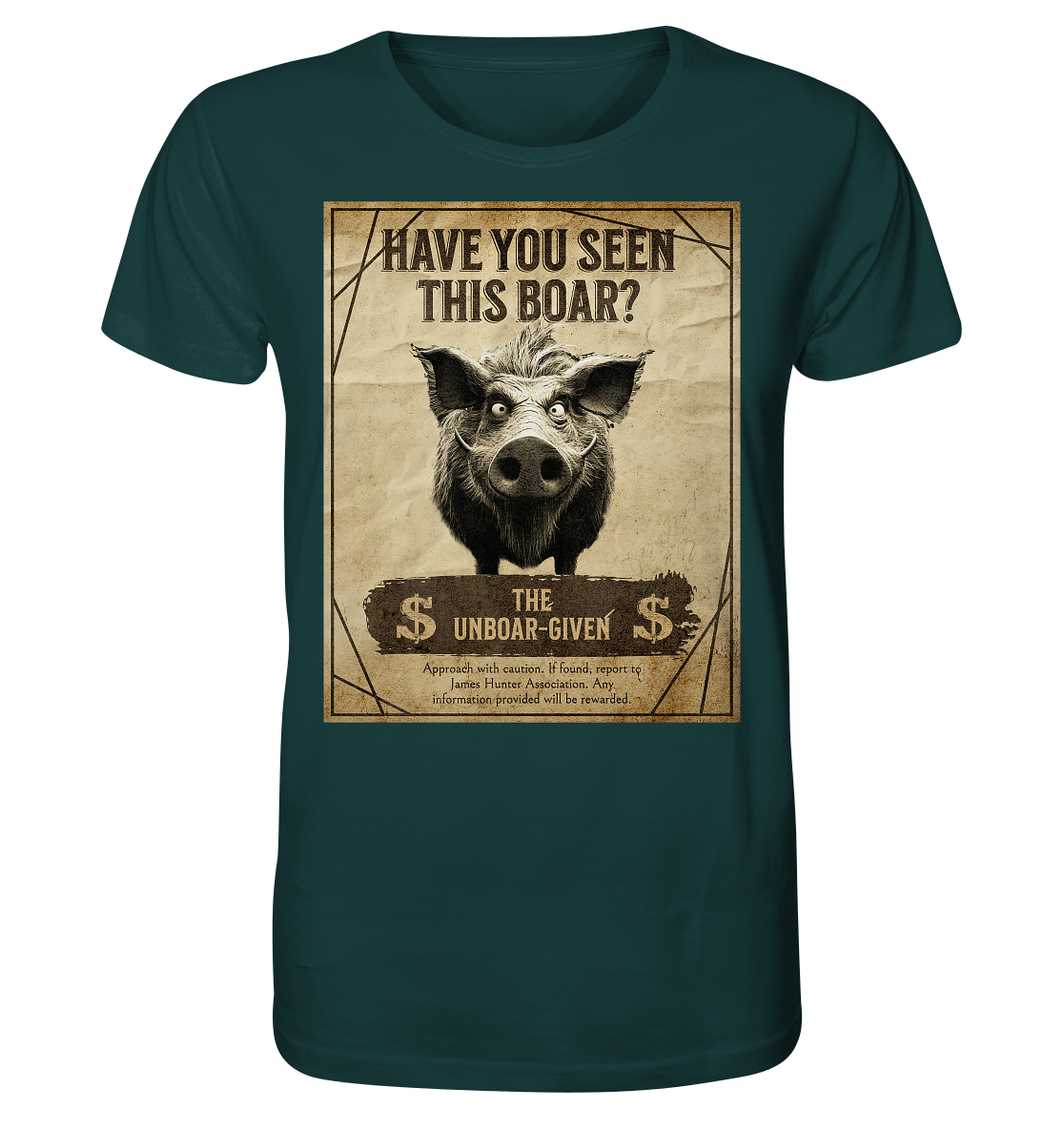 WANTED: Wild, Wreckless & On the Run - Organic Shirt