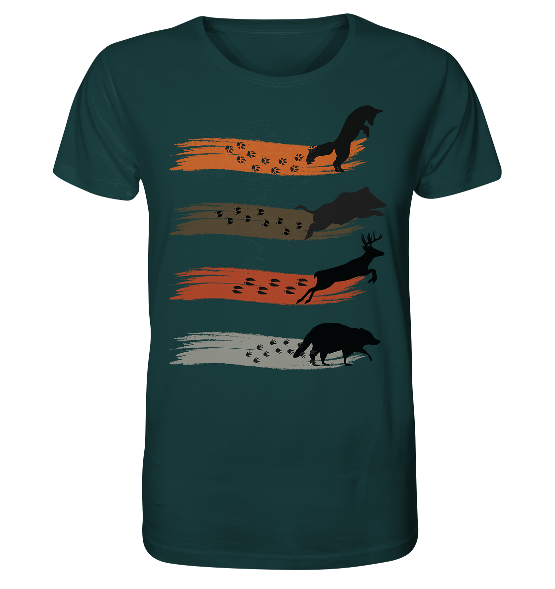 "Tracks of the Wild"  Organic Shirt