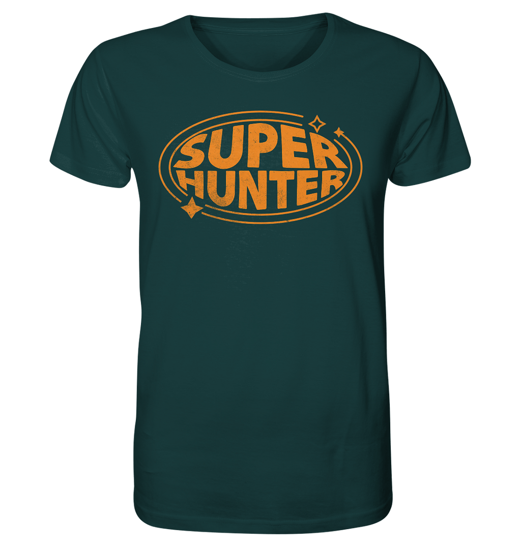 "SUPER HUNTER" by James Hunter - Organic Shirt