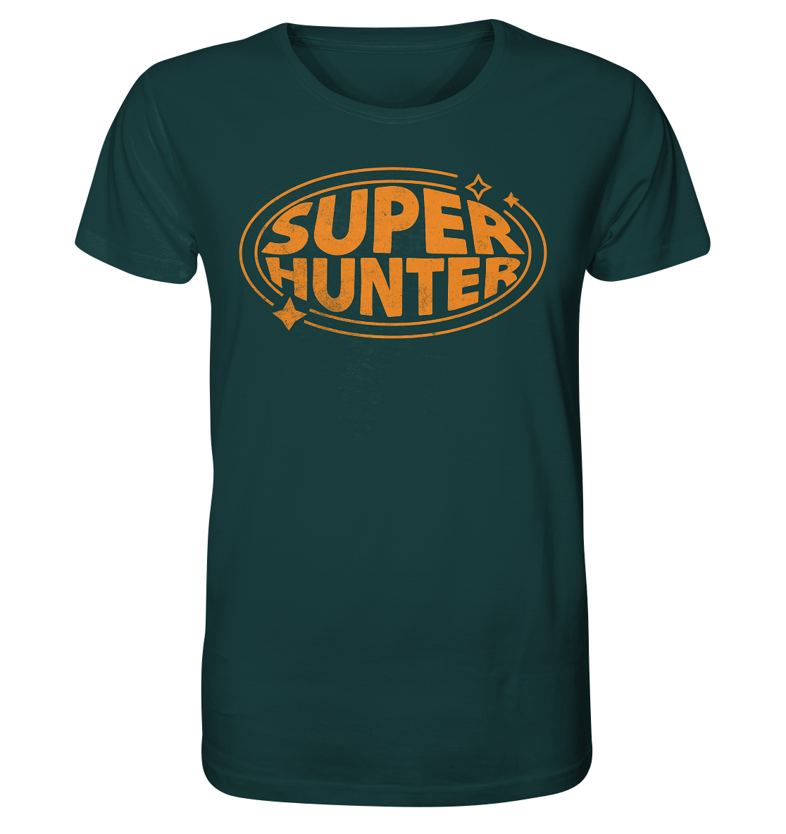"SUPER HUNTER" by James Hunter - Organic Shirt