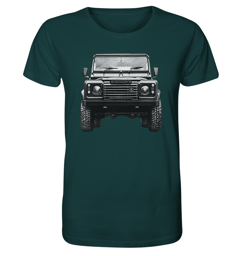 Not lost, just exploring - Defender Style ! - Organic Shirt