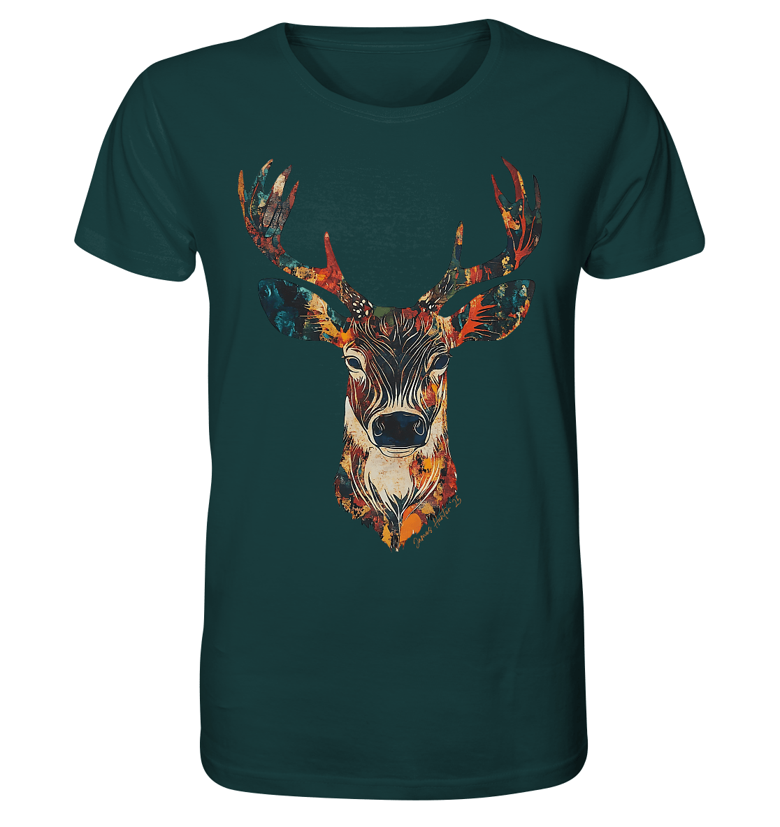 Big antlers, big attitude - Organic Shirt