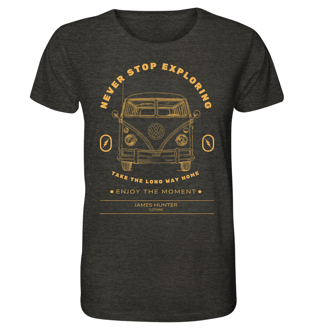 Never Stop Exploring - Organic Shirt