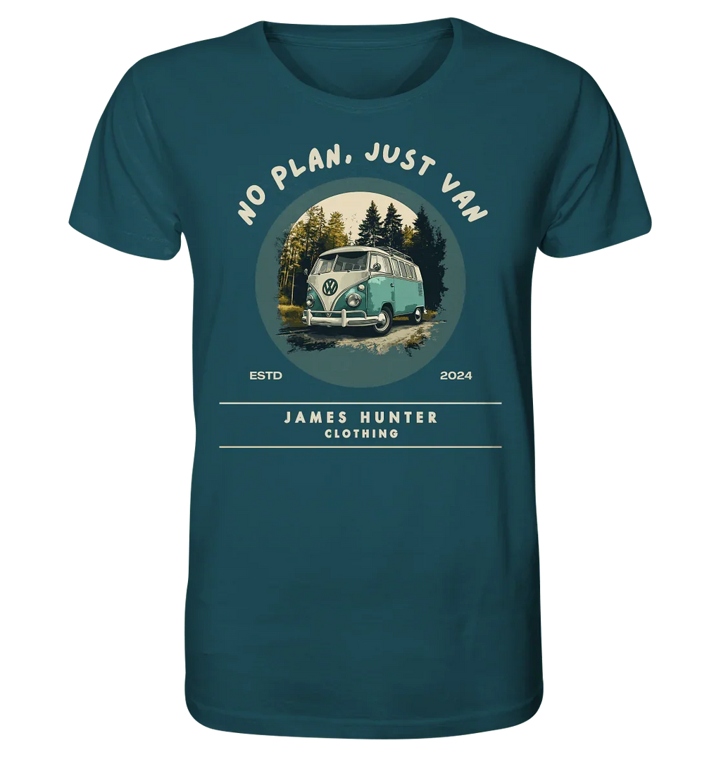 Pas de plan, juste une camionnette - T-shirt bio