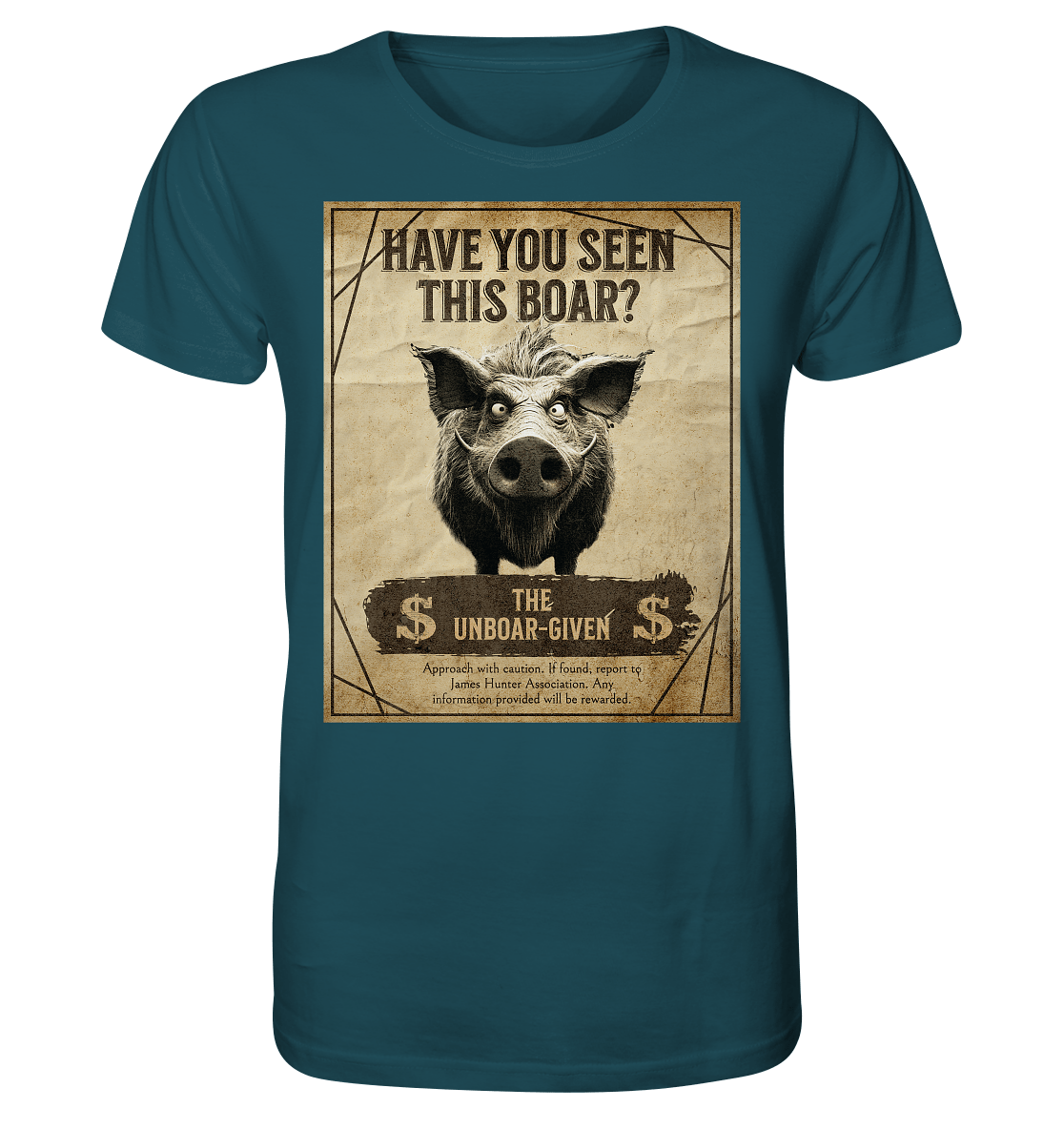 WANTED: Wild, Wreckless & On the Run - Organic Shirt