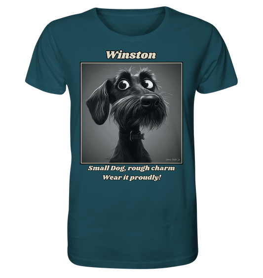 Winston the Rauhaardackel T-Shirt - Organic Shirt