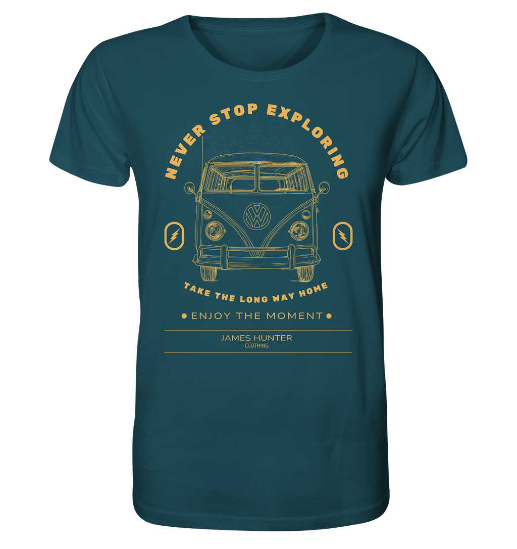 Never Stop Exploring - Organic Shirt