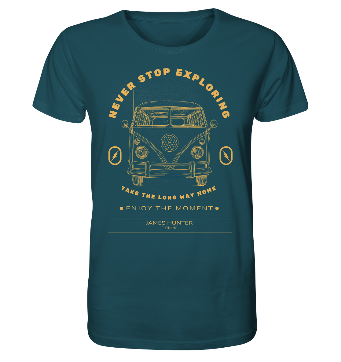 Never Stop Exploring - Organic Shirt