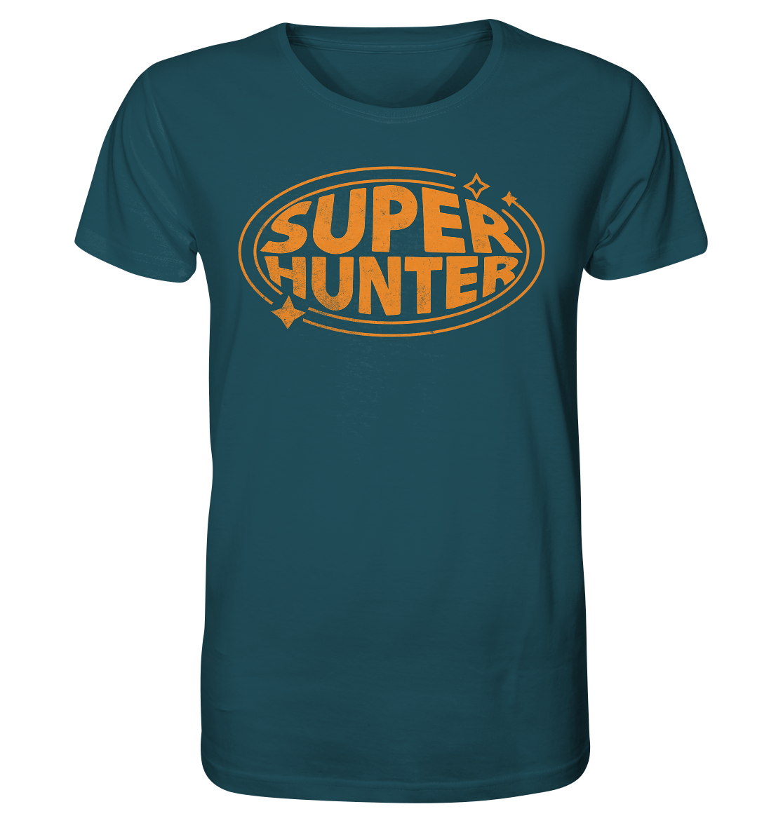 "SUPER HUNTER" by James Hunter - Organic Shirt