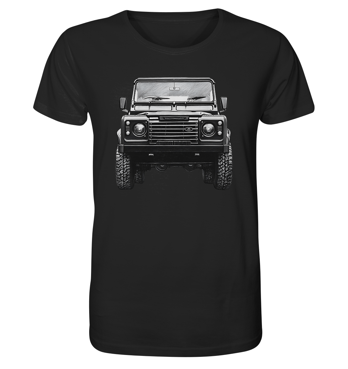 Not lost, just exploring - Defender Style ! - Organic Shirt
