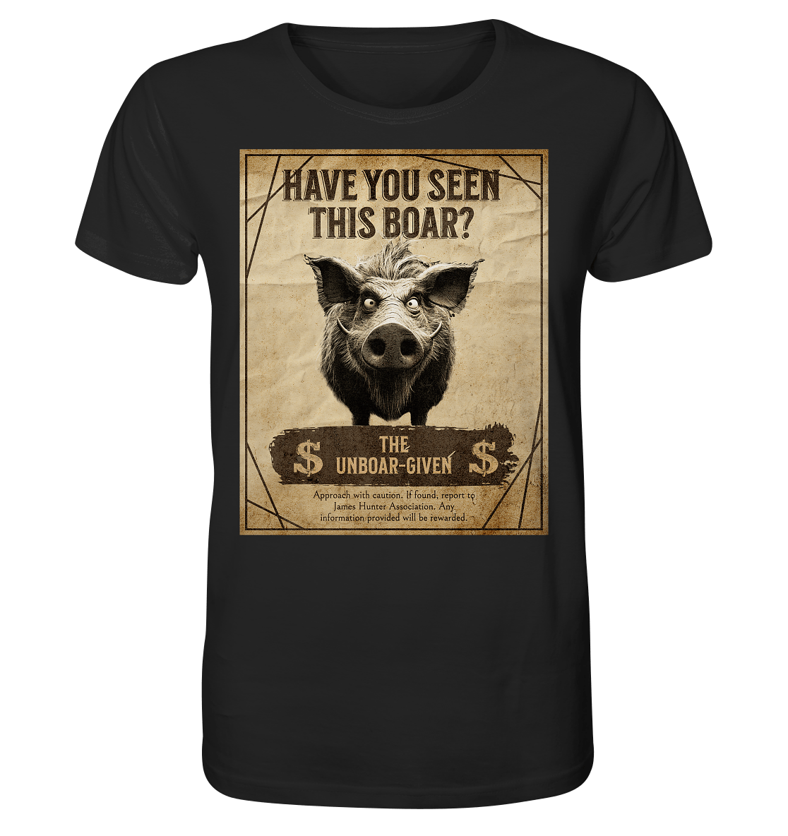 WANTED: Wild, Wreckless & On the Run - Organic Shirt