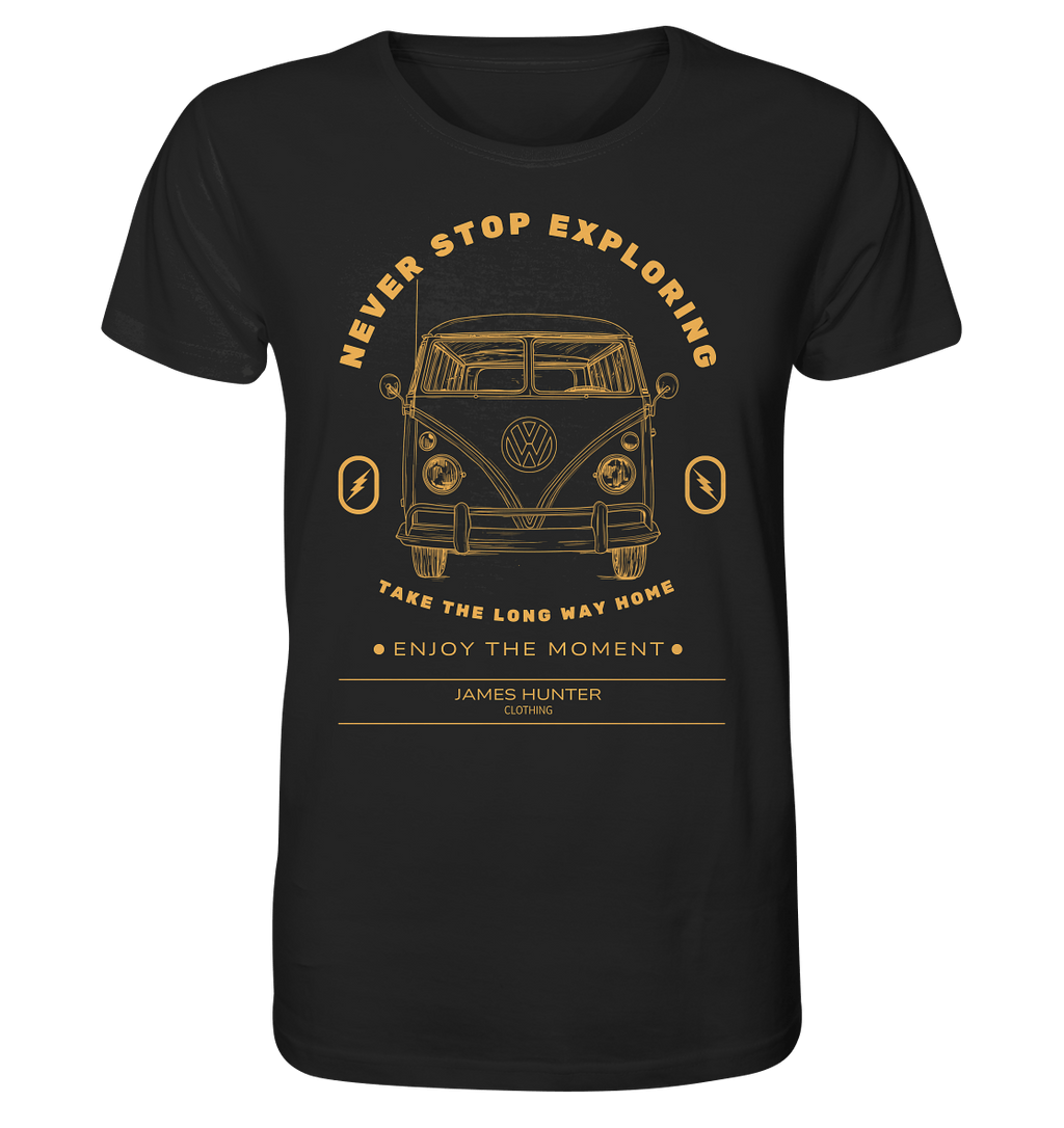 Never Stop Exploring - Organic Shirt