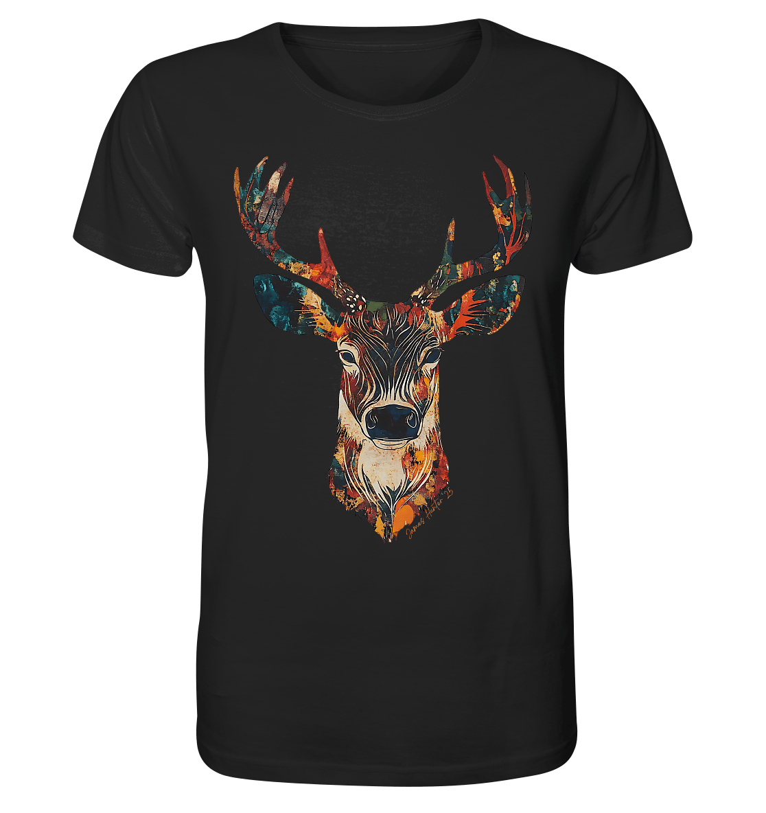 Big antlers, big attitude - Organic Shirt