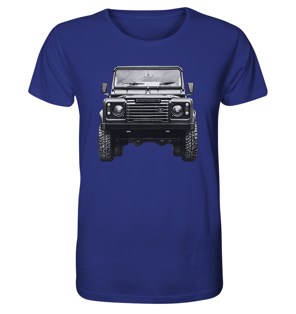 Not lost, just exploring - Defender Style ! - Organic Shirt
