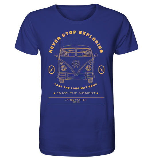 Never Stop Exploring - Organic Shirt