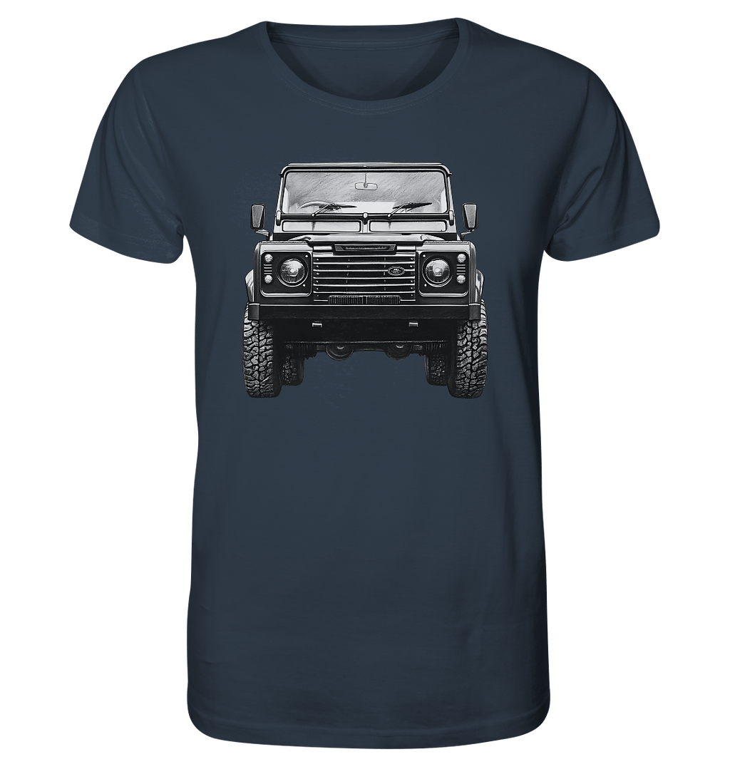 Not lost, just exploring - Defender Style ! - Organic Shirt