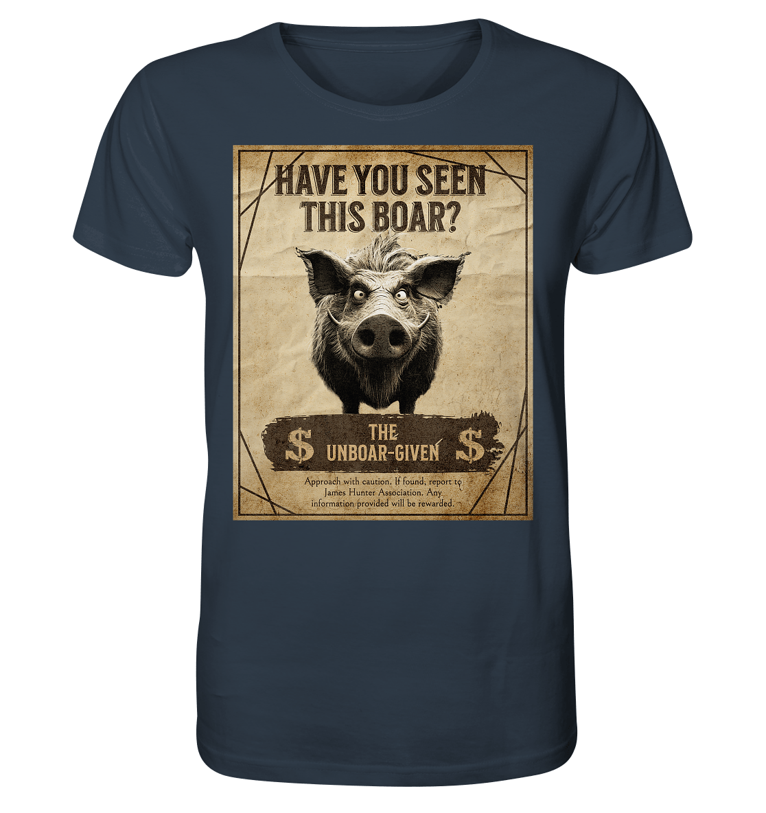 WANTED: Wild, Wreckless & On the Run - Organic Shirt