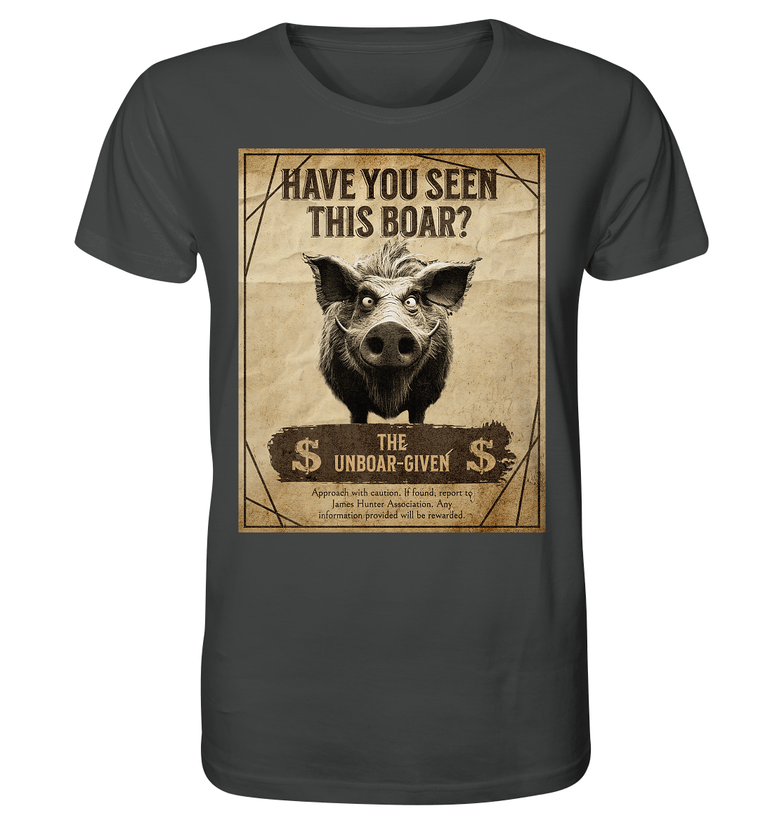 WANTED: Wild, Wreckless & On the Run - Organic Shirt
