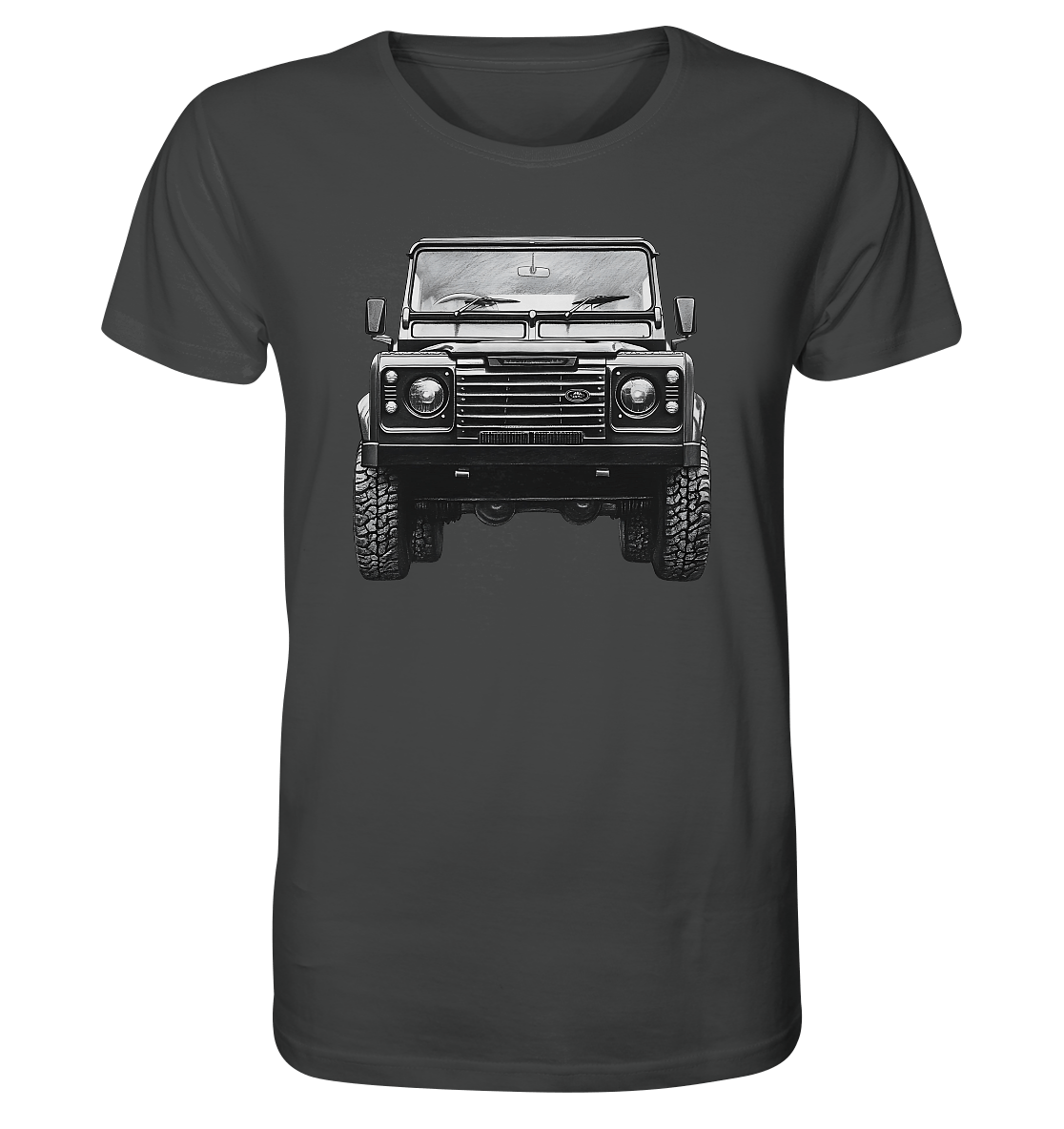 Not lost, just exploring - Defender Style ! - Organic Shirt