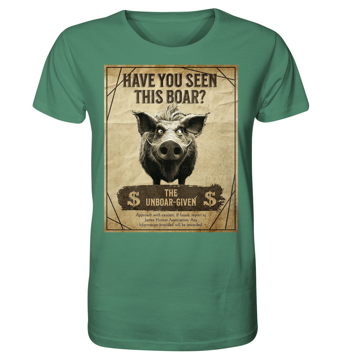 WANTED: Wild, Wreckless & On the Run - Organic Shirt