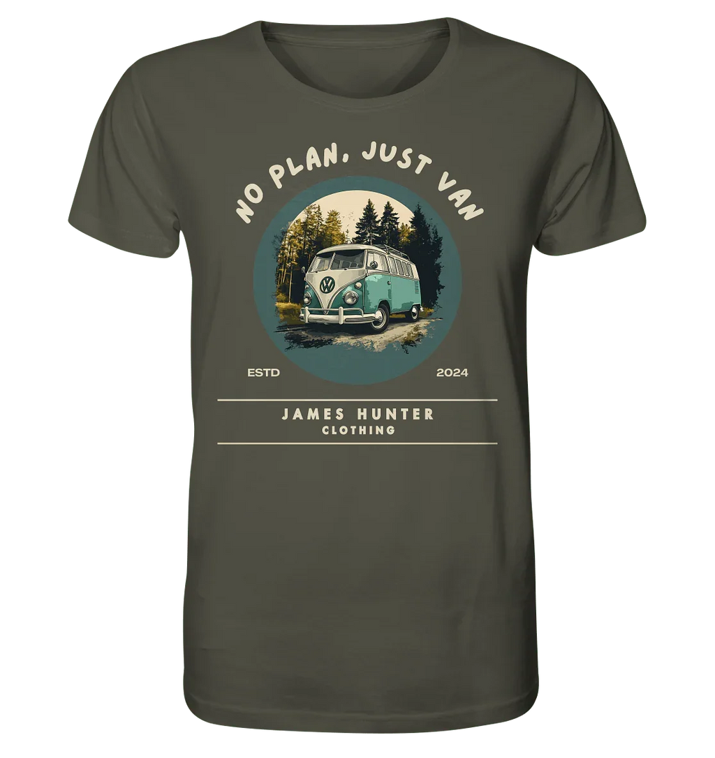 Pas de plan, juste une camionnette - T-shirt bio