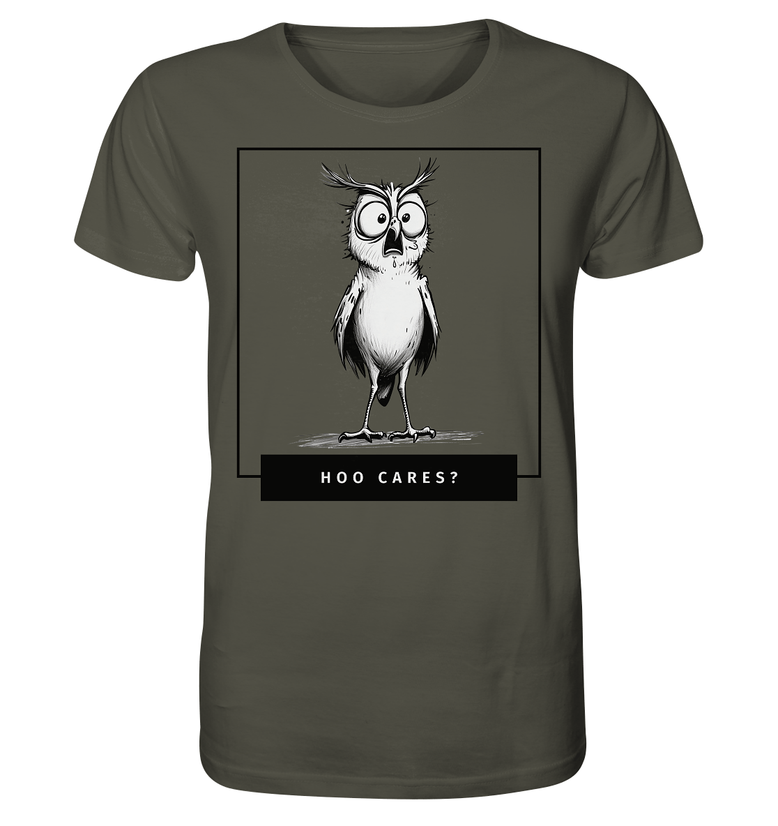Hoo Cares ? - Organic Shirt
