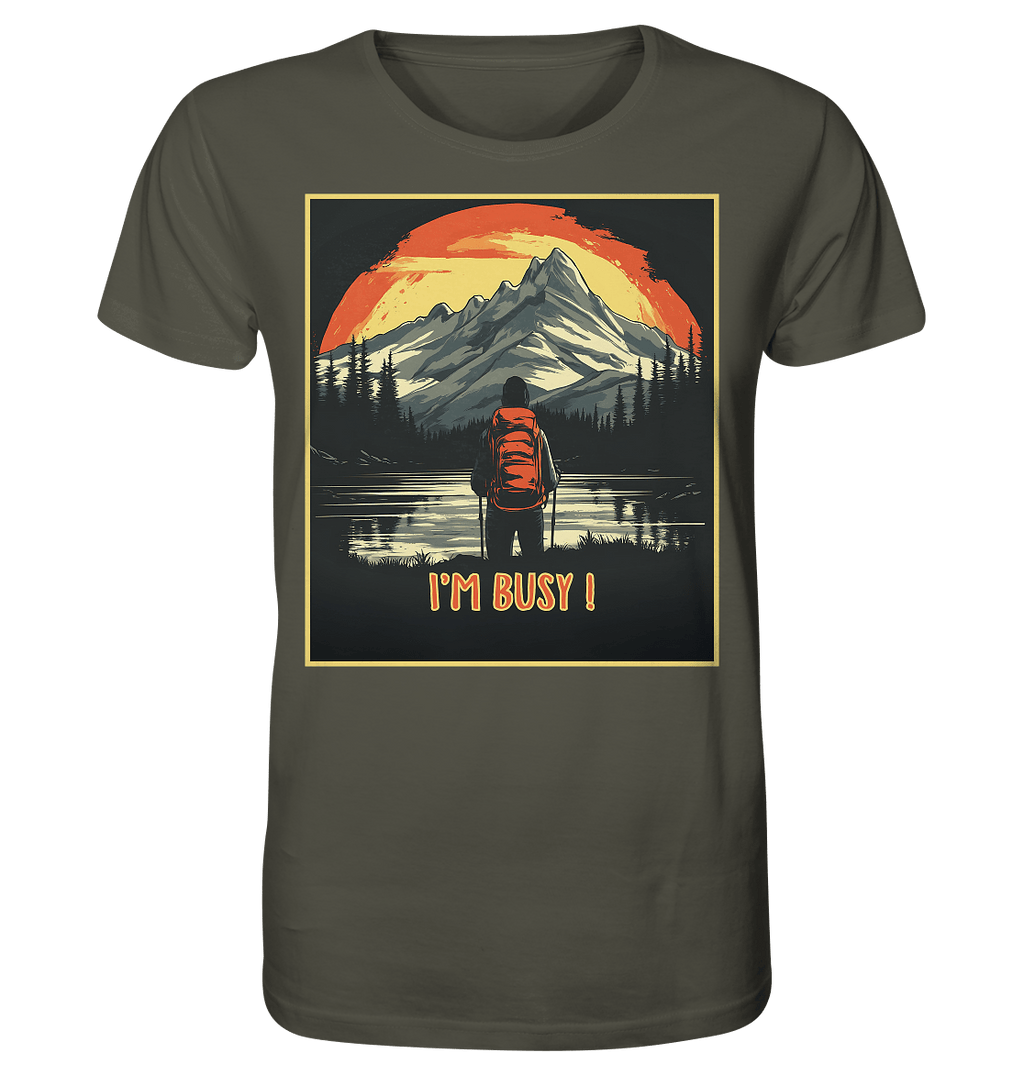 Je suis occupé ! - T-shirt bio