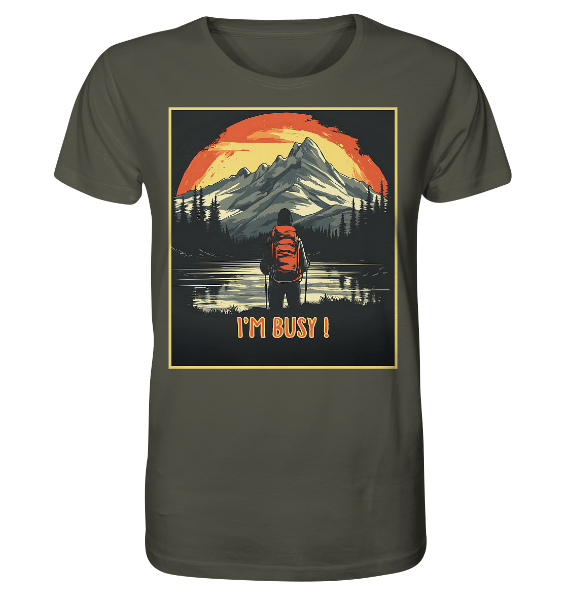I'm Busy ! - Organic Shirt