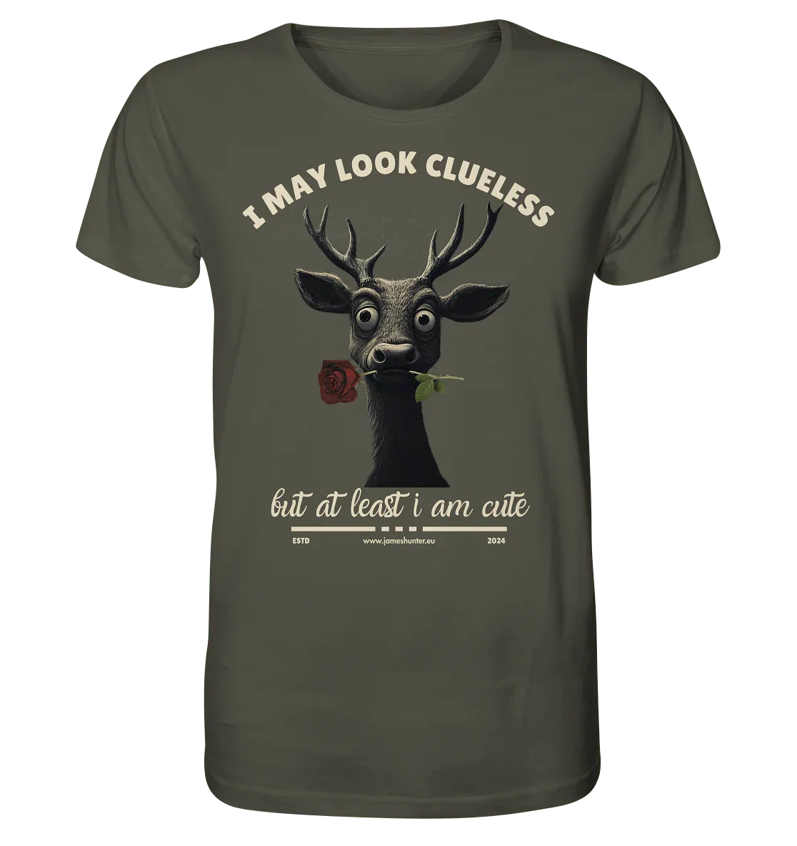 I May Look Clueless, But At Least I Am Cute - Organic Shirt