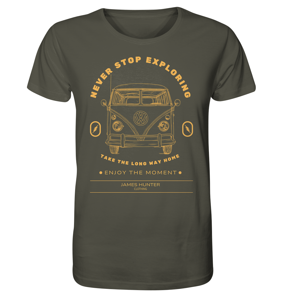 Never Stop Exploring - Organic Shirt