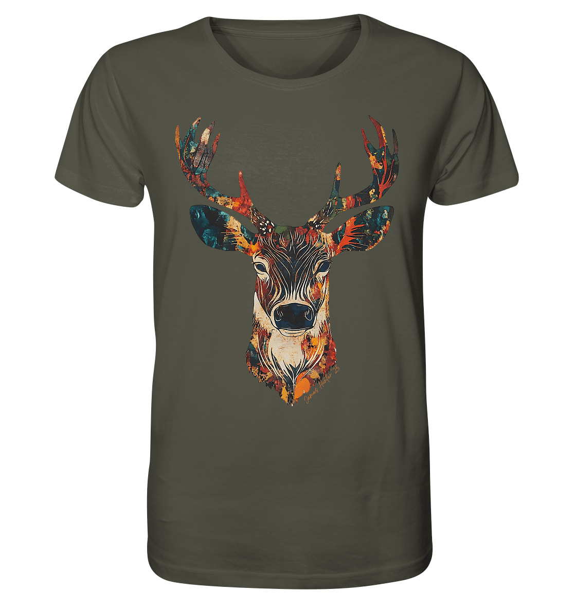 Big antlers, big attitude - Organic Shirt
