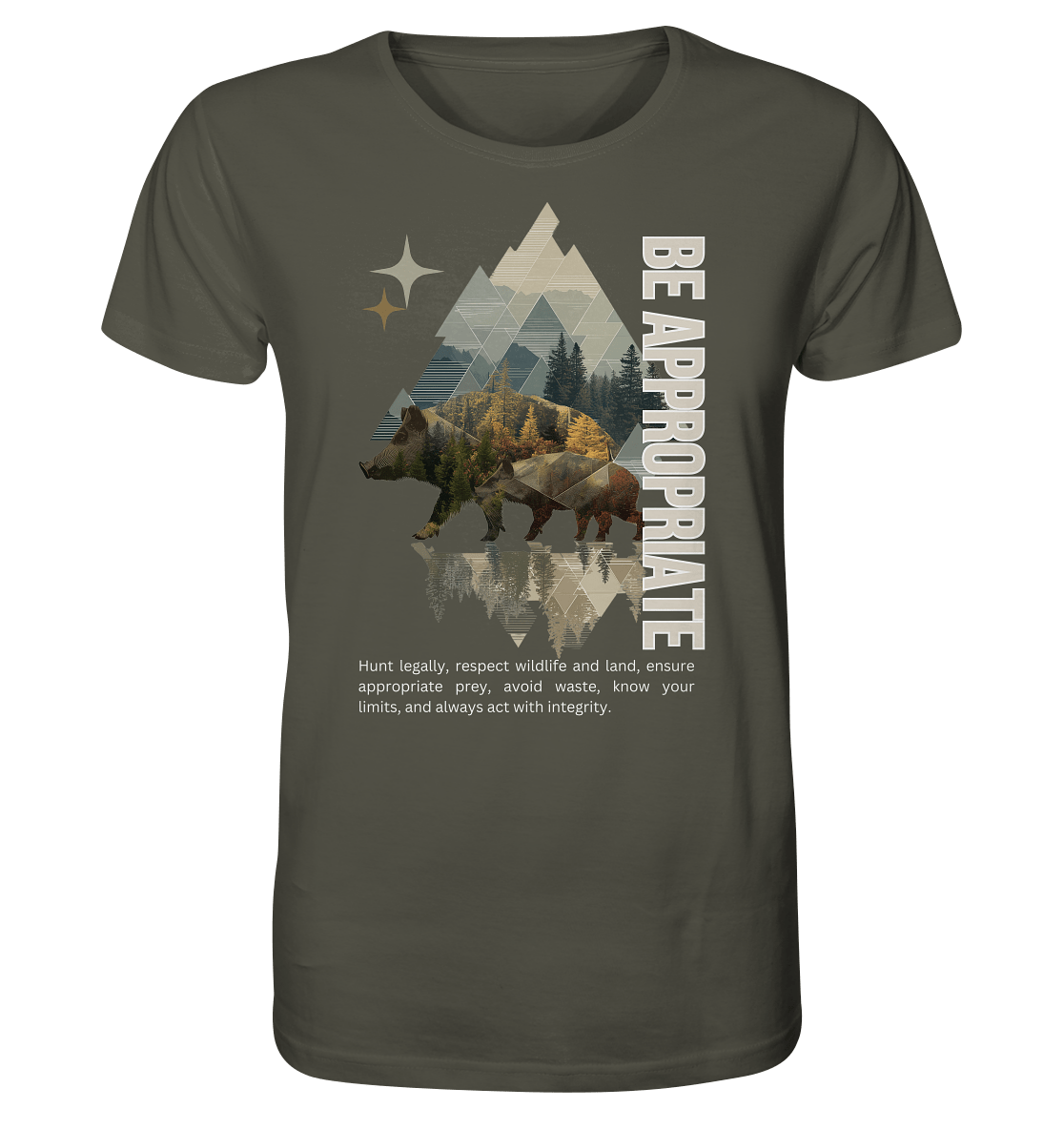 Be Appropriate - Organic Shirt