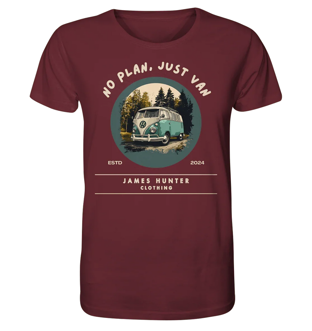 Pas de plan, juste une camionnette - T-shirt bio