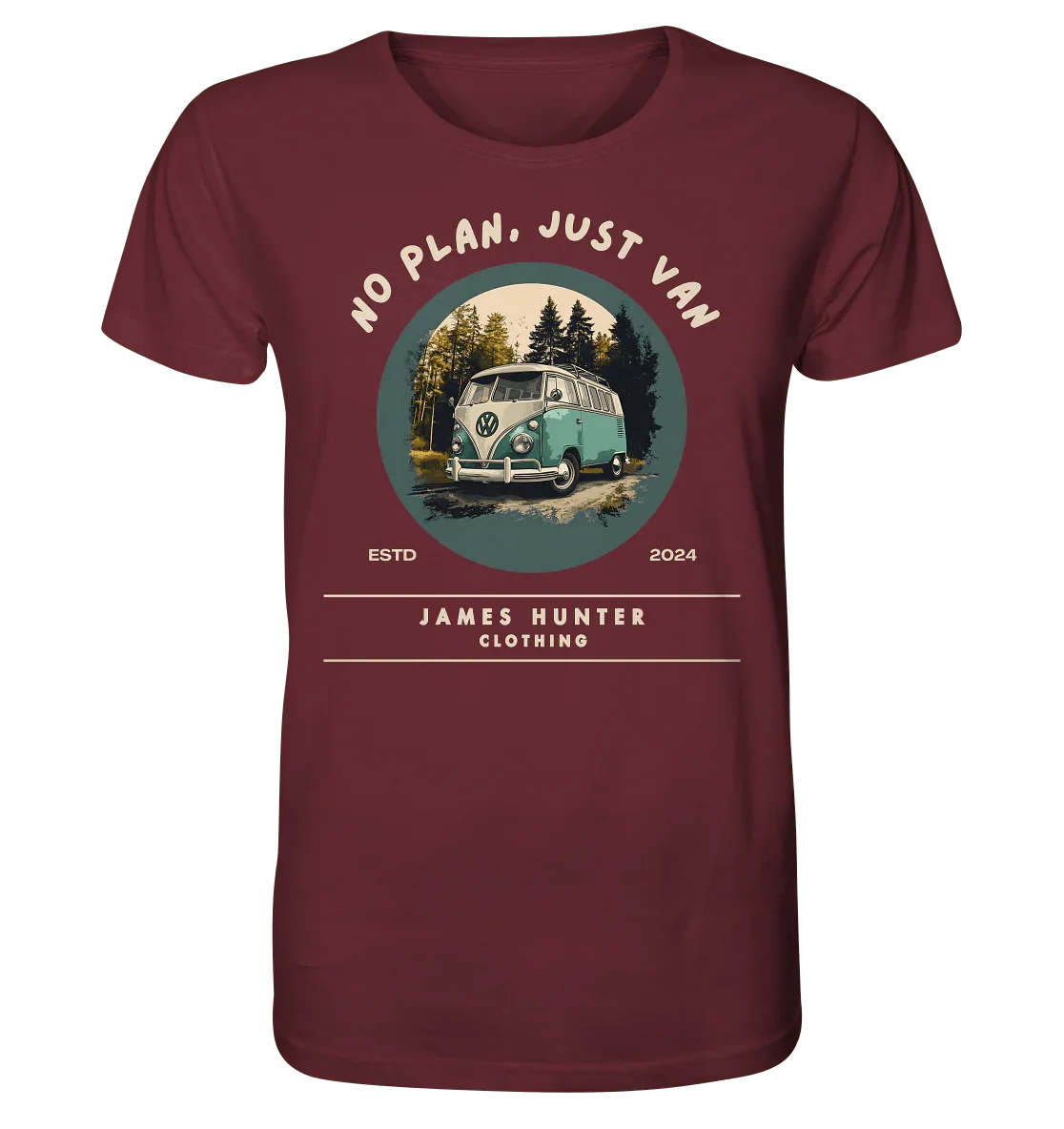 No Plan, Just Van - Organic Shirt