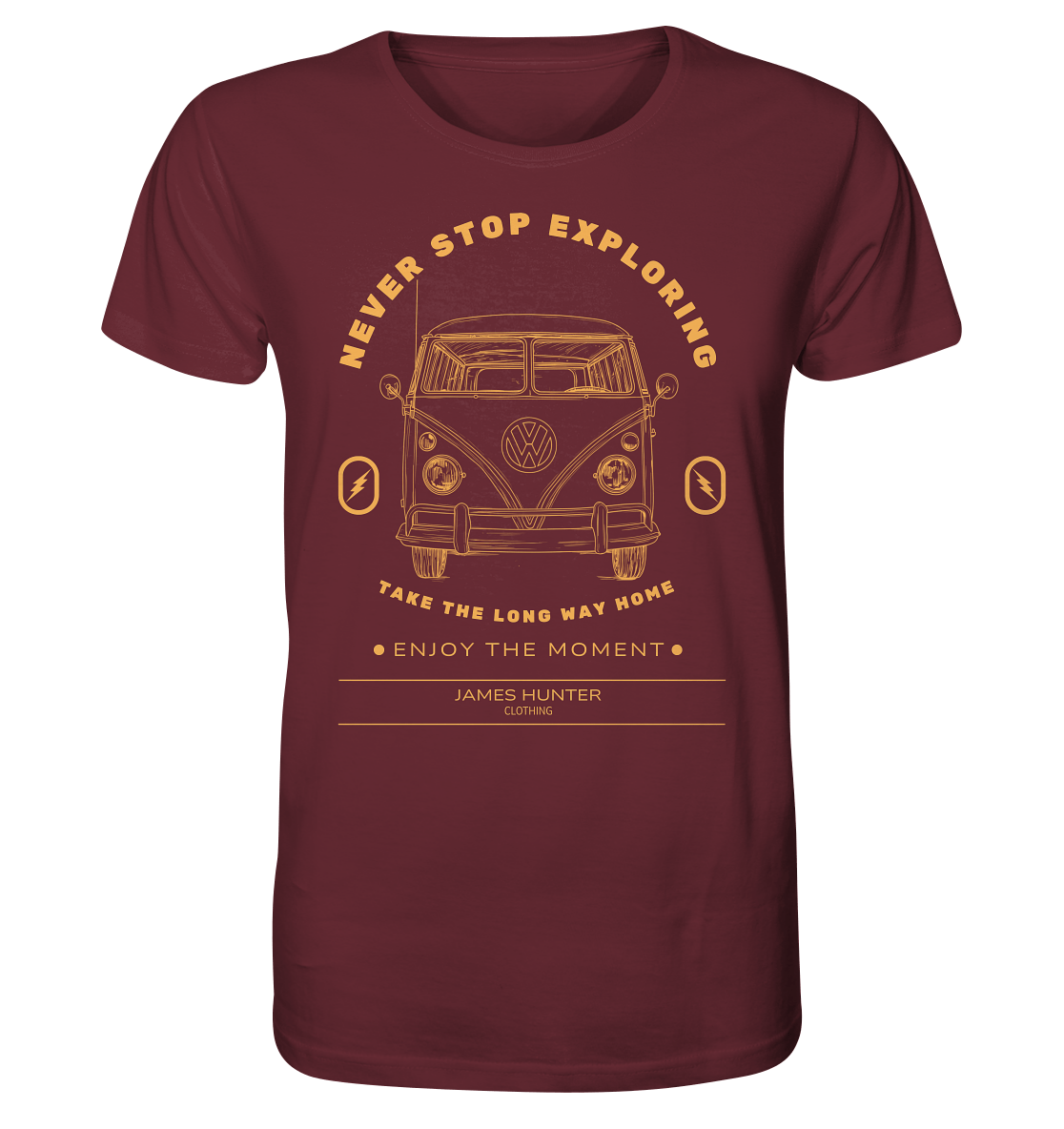Never Stop Exploring - Organic Shirt