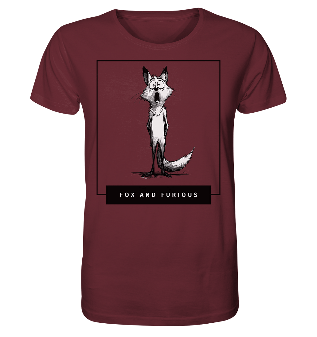 Fox and Furious - Organic Shirt