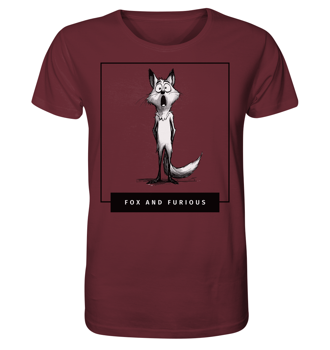 Fox and Furious - Organic Shirt