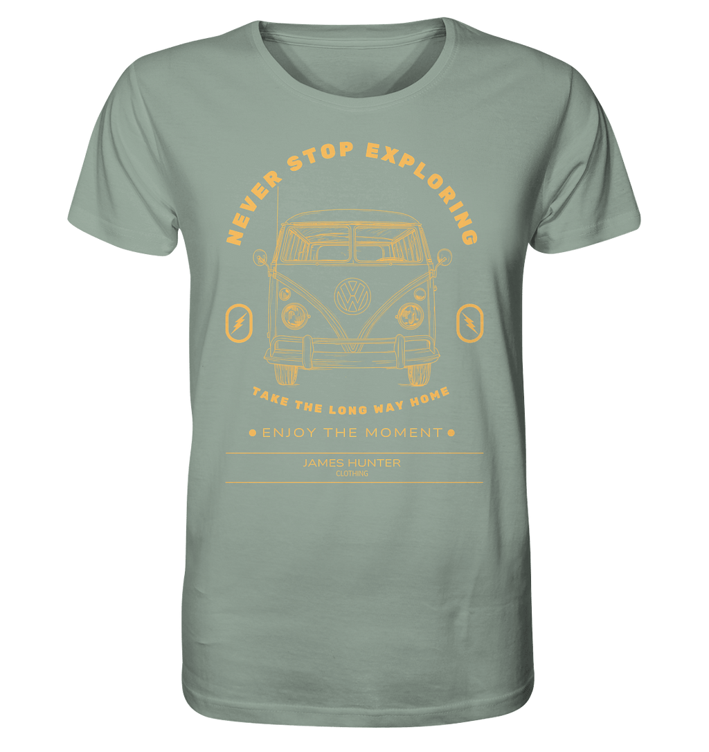Never Stop Exploring - Organic Shirt