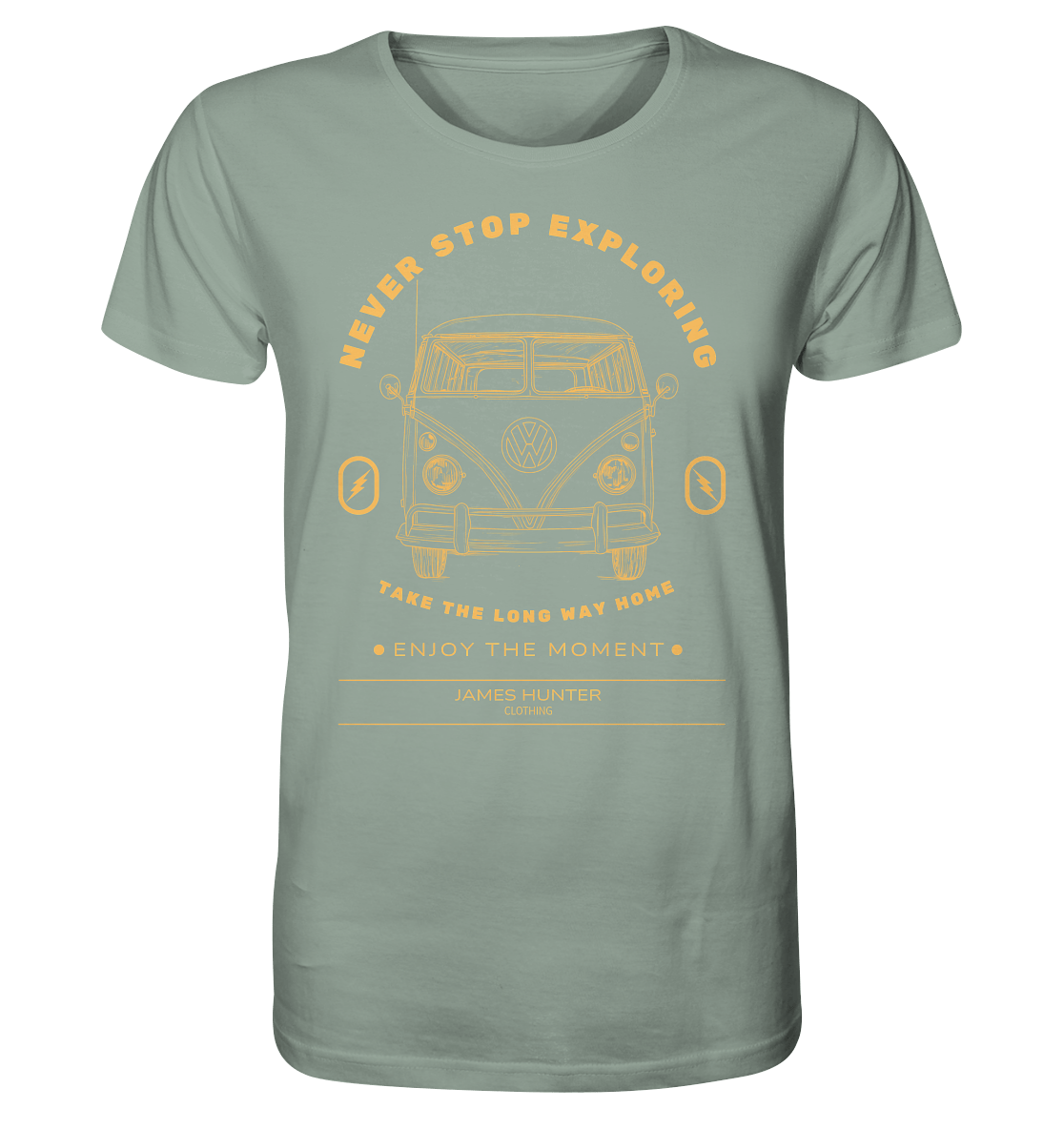 Never Stop Exploring - Organic Shirt