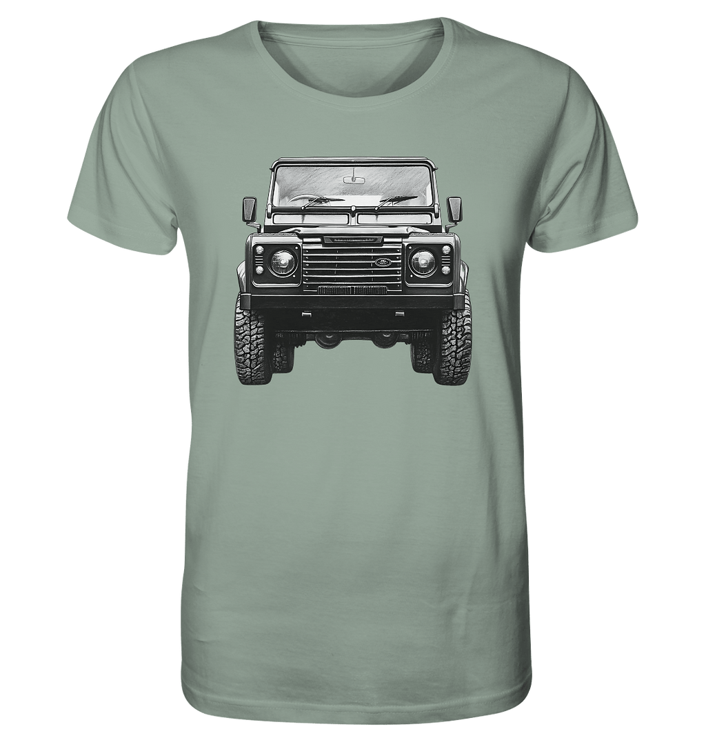 Not lost, just exploring - Defender Style ! - Organic Shirt