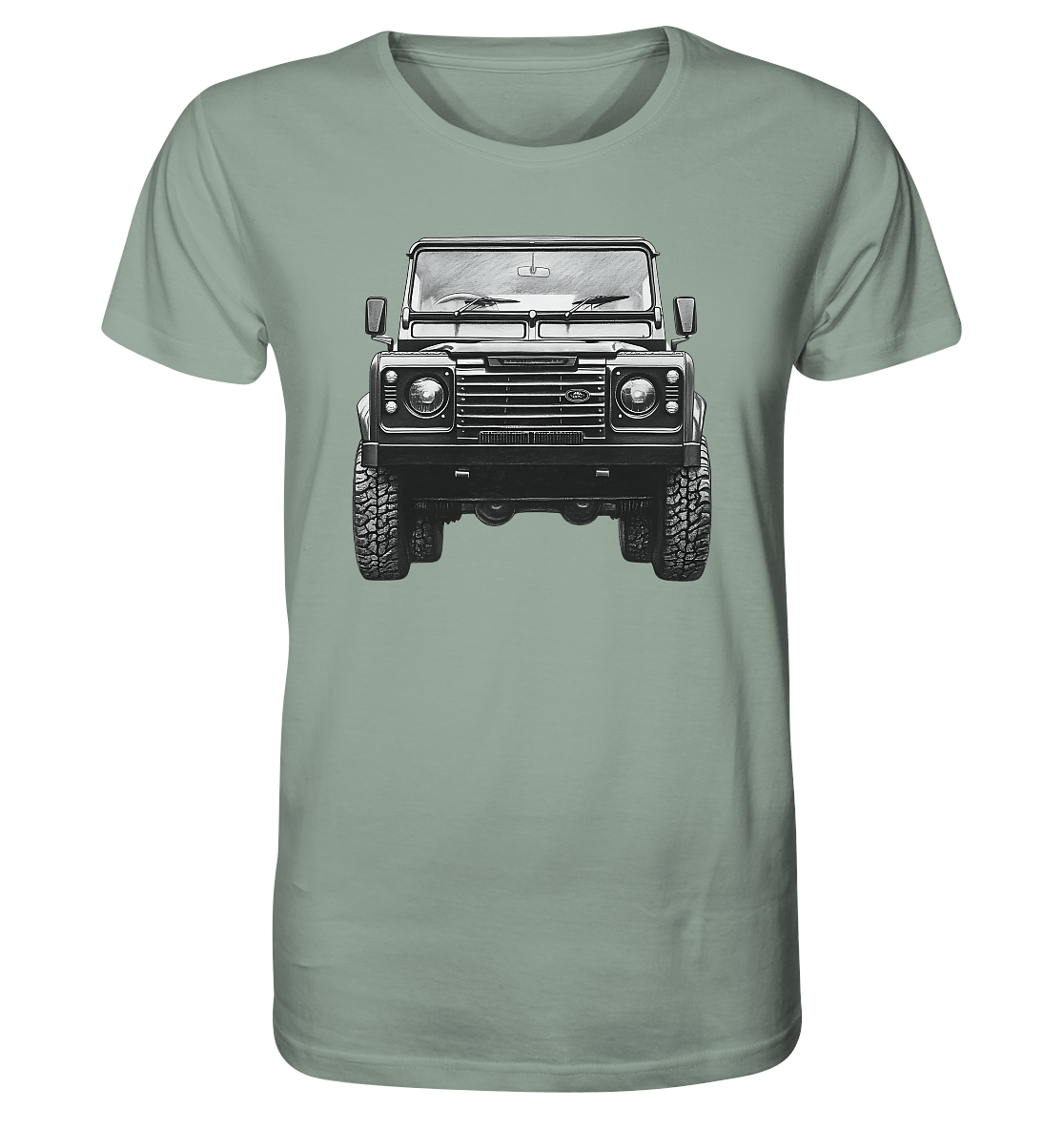 Not lost, just exploring - Defender Style ! - Organic Shirt
