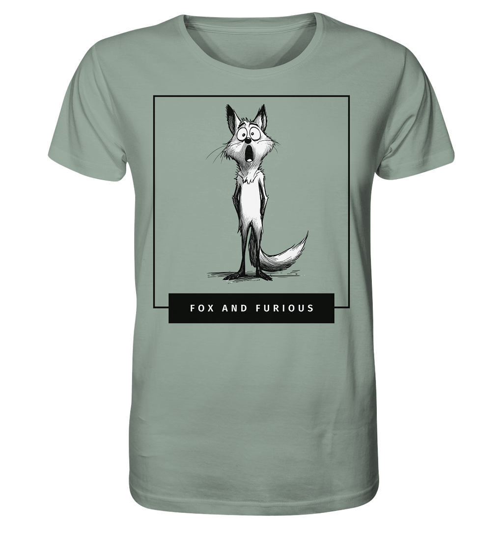 Fox and Furious - Organic Shirt