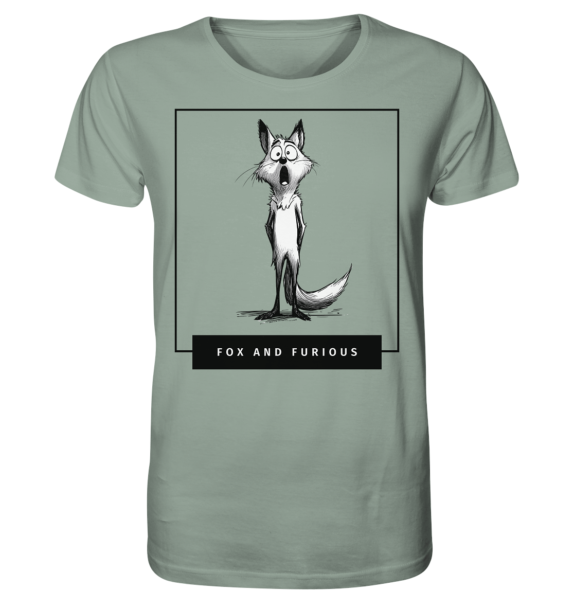 Fox and Furious - Organic Shirt