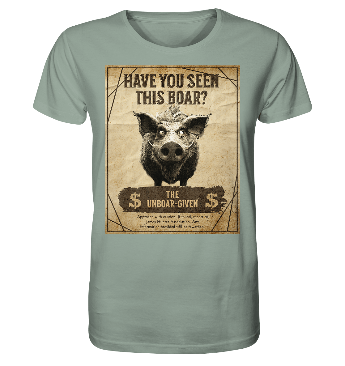 WANTED: Wild, Wreckless & On the Run - Organic Shirt