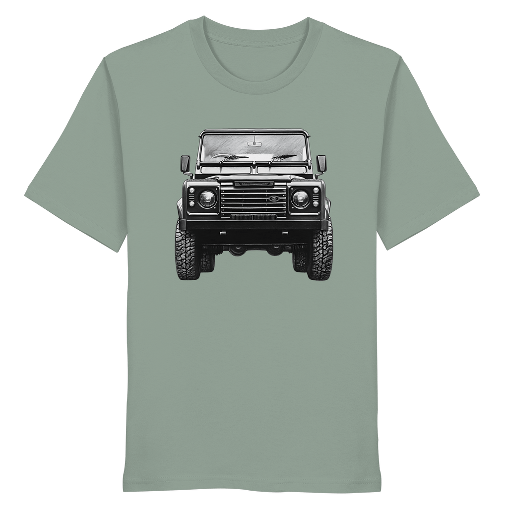 Not lost, just exploring - Defender Style ! - Organic Shirt